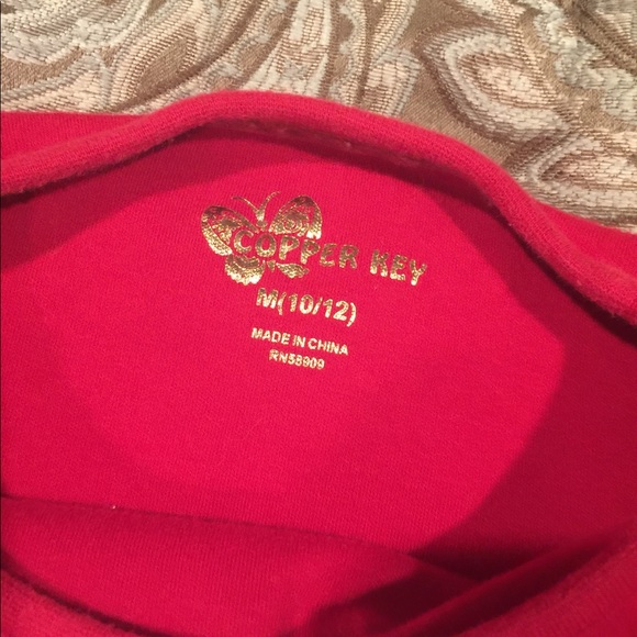 Girls Christmas outfit Top 10/12 bottom 7/8 - Picture 3 of 7